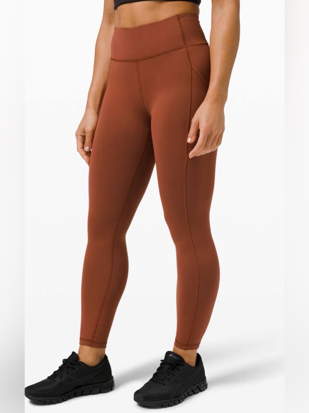 Lululemon Invigorate High-Rise Tight 25” Terracotta size 6
